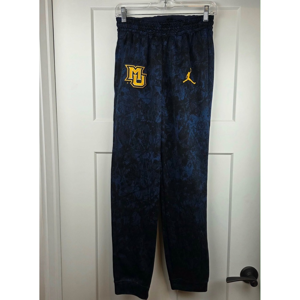 Air Jordan Nike Marquette Golden Eagles Basketball Jogger Pants Men's Size Small